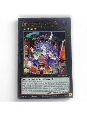 Downerd Magician PUR 1st Edition Prismatic Ultimate Rare 25th Anniversary Rari